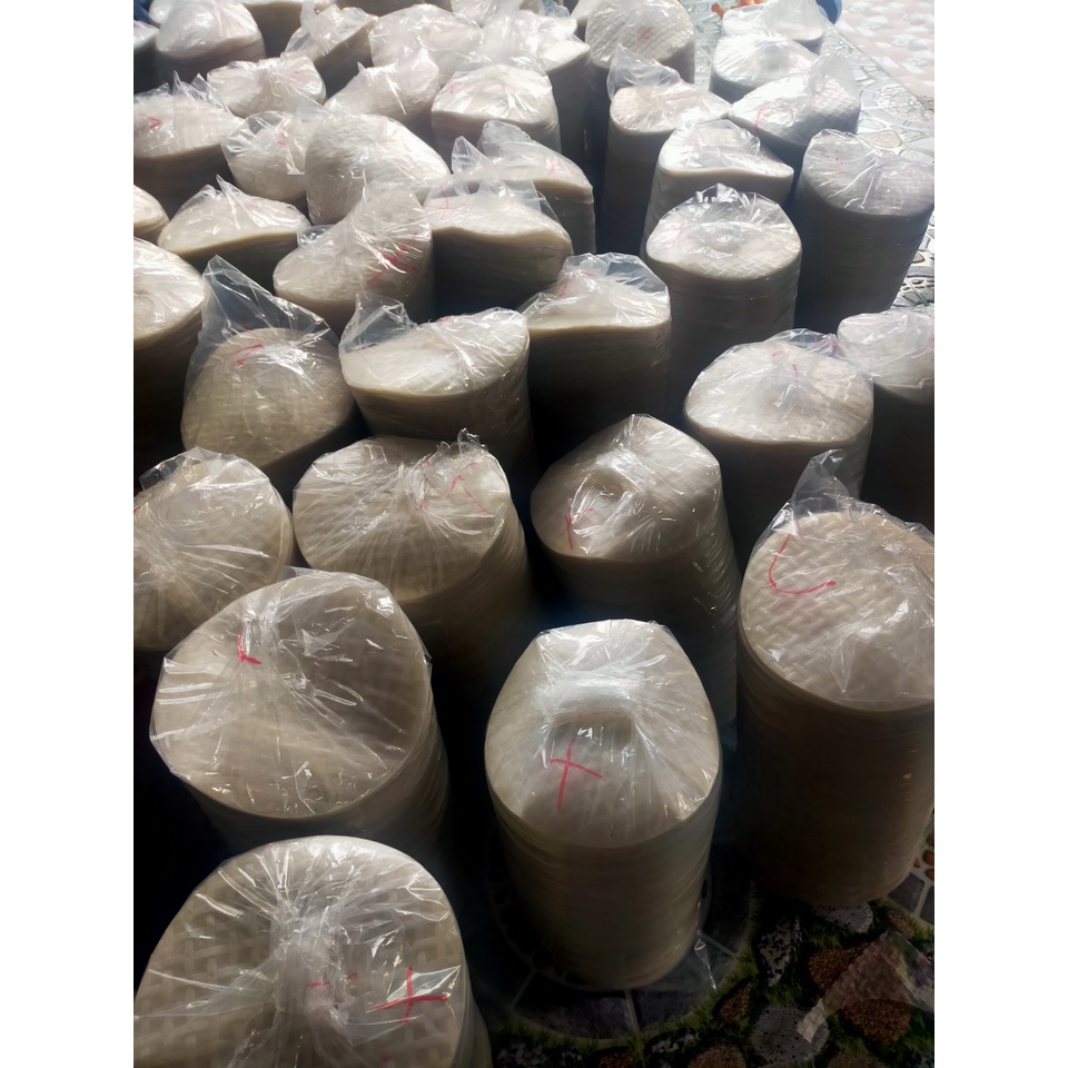 1 kí báng tráng tròn phơi sương kèm muối Tây Ninh