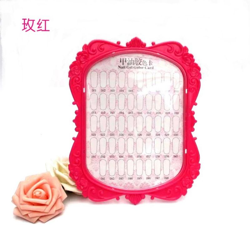 Bảng trưng bày mẫu móng mẫu sơn để bàn 48 ô