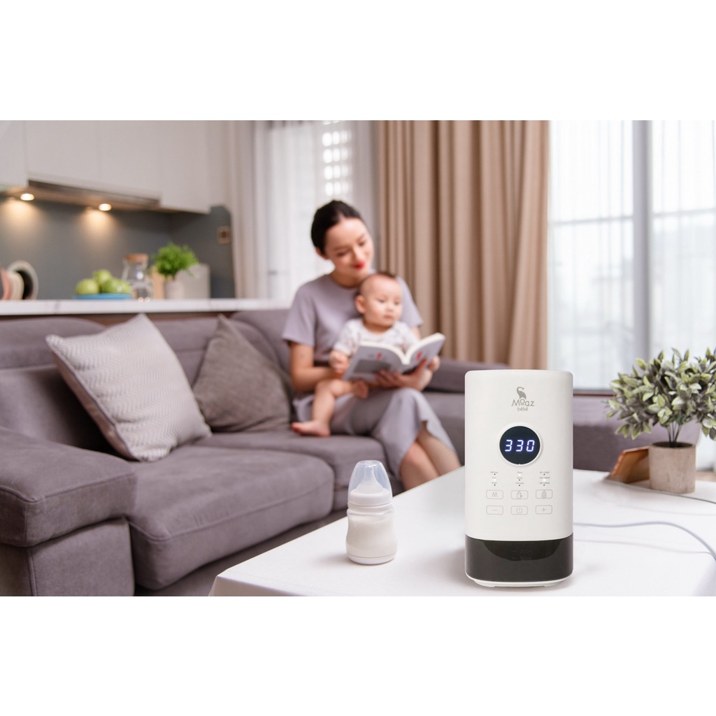 Máy Hâm Sữa Thông Minh Siêu Tốc Moaz Bebe MB-033