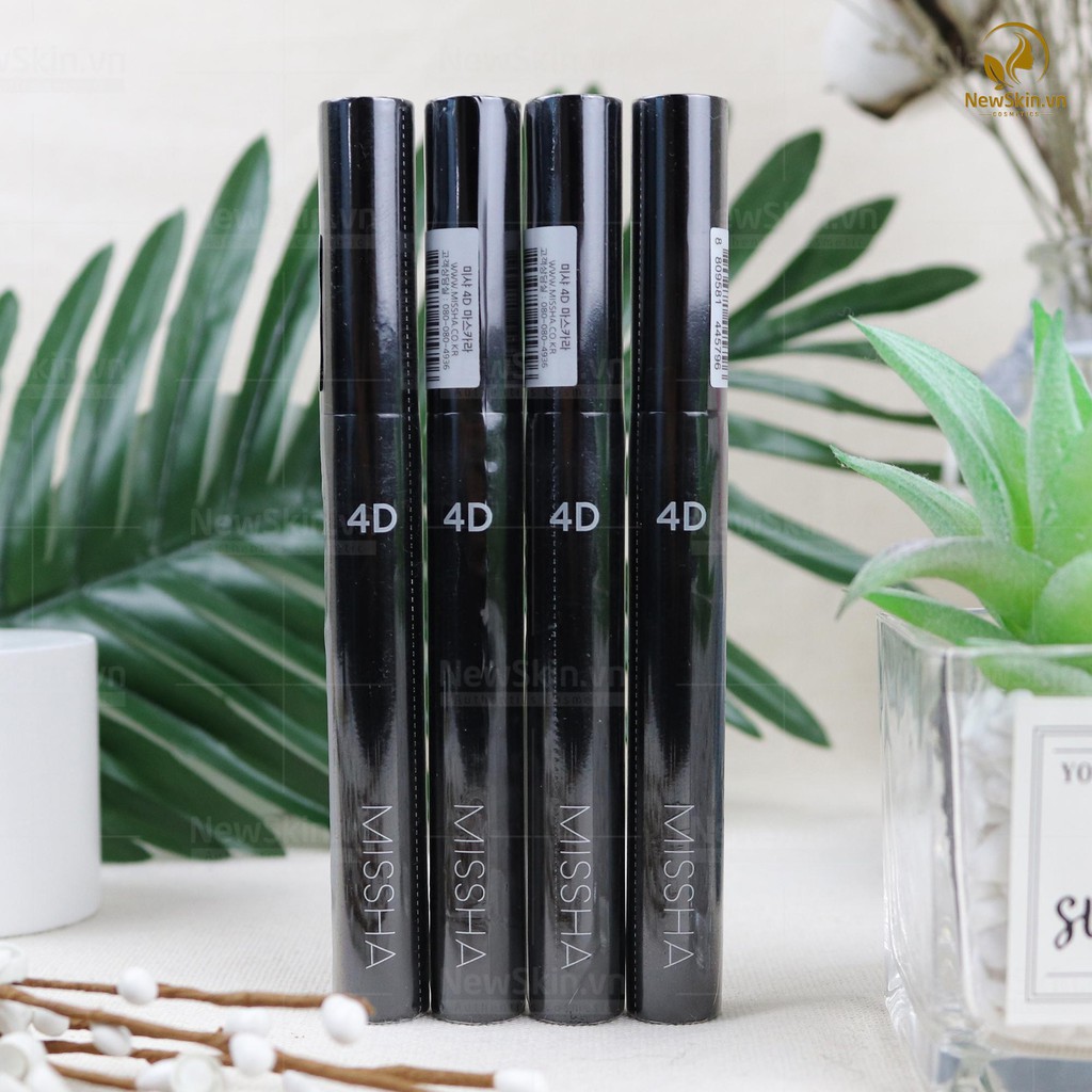 Chuốt Mi 4D Dày Mi Không Lem Missha The Style 4D Mascara