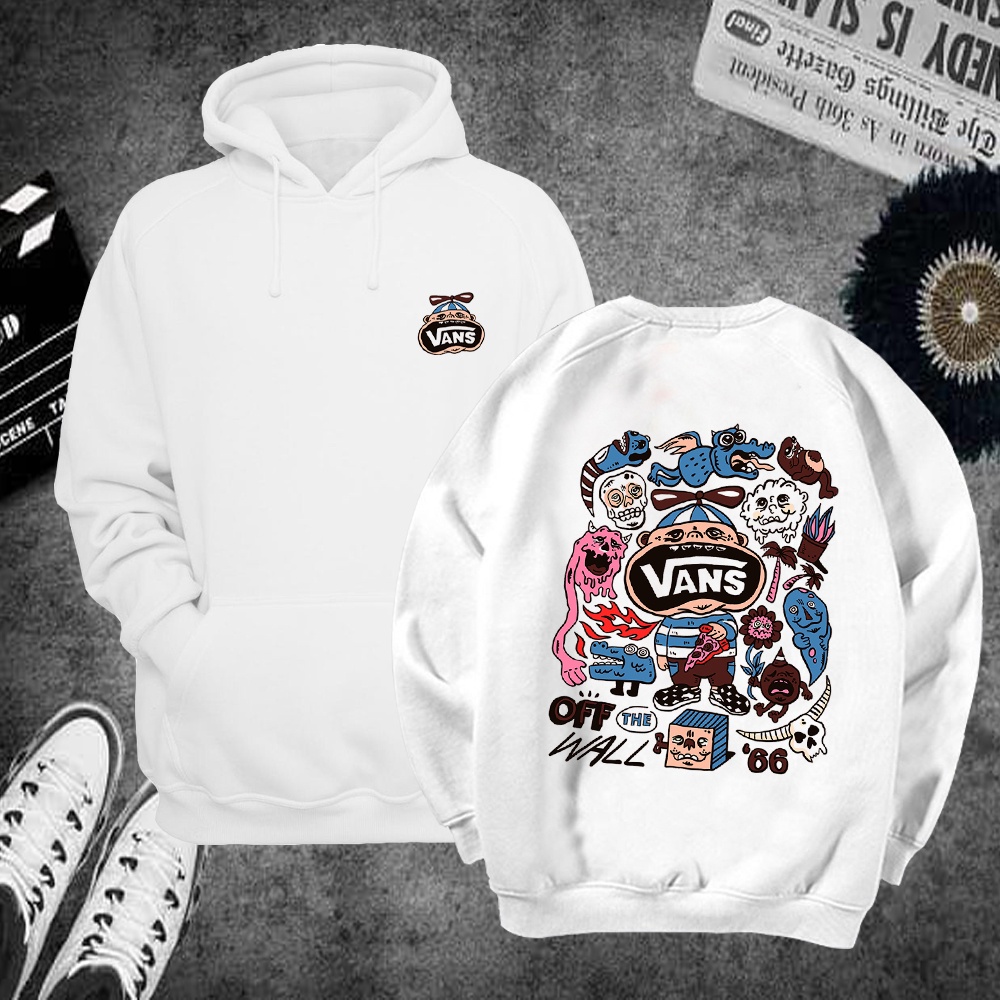Áo hoodie sweater nỉ unisex VAN form rộng freeship toàn quốc MS04 m207 | BigBuy360 - bigbuy360.vn