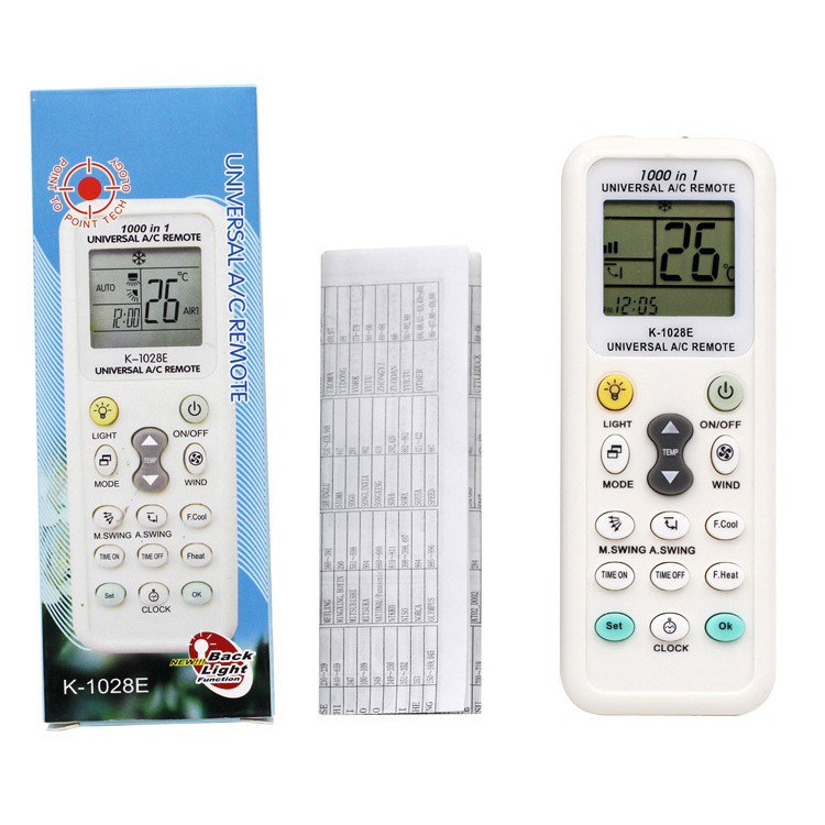 Điều khiển remote điều hòa đa năng model 2021( tương thích với hầu hết các loại điều hoà hiện nay)