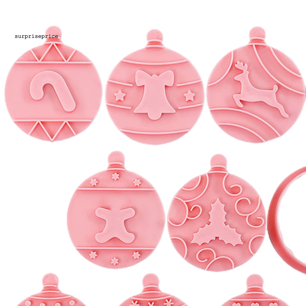 Set 10 Khuôn Làm Bánh Cookie Trang Trí Giáng Sinh