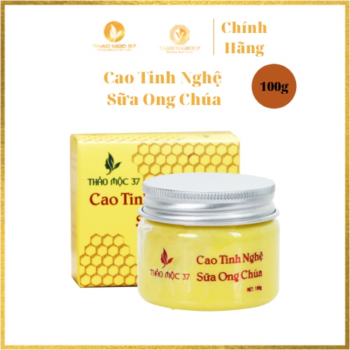 Cao Tinh Nghệ Sữa Ong Chúa Thảo Mộc 37, Chăm Sóc Da Mặt [Chuyên Sỉ]