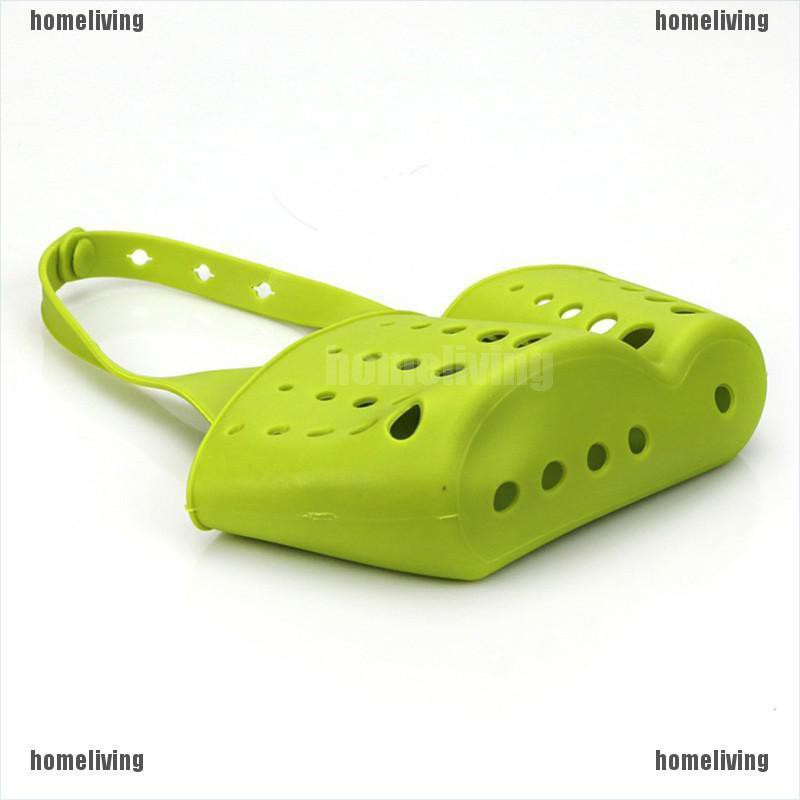 Rổ nhựa đựng xốp rửa chén treo bồn rửa tiện dụng cho nhà bếp