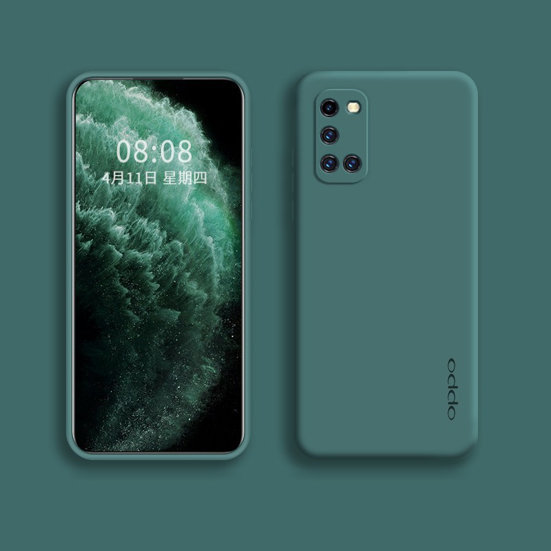 Ốp điện thoại silicone mềm bảo vệ camera chính hãng cho OPPO A52 A72 A92 A92S A5 A9 2020