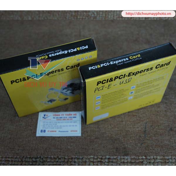 Card chuyển PCI to USB cho main dòng H61 H77 H81 H110