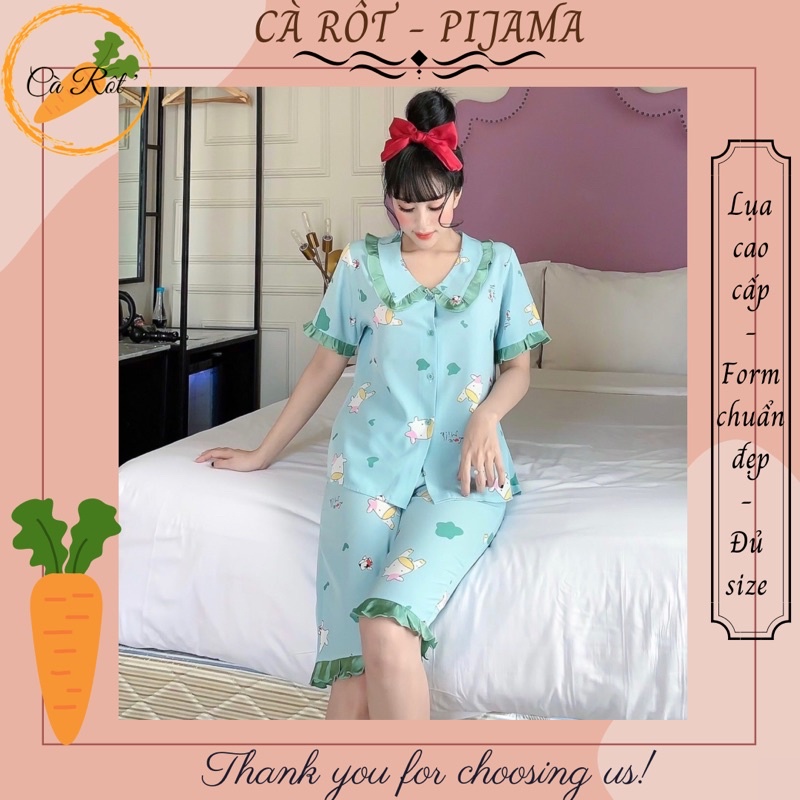 🎋 (CÓ BIGSIZE M-3XL) ĐỒ BỘ PIJAMA LỤA THÁI LỬNG SIÊU ĐẸP🎋