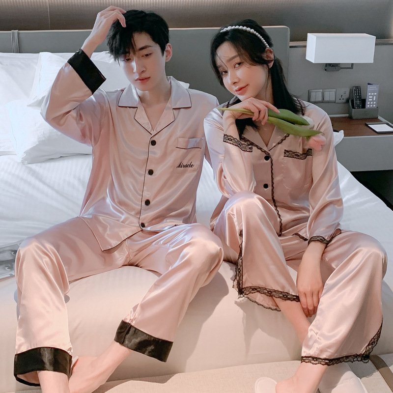 Đồ bộ Pyjama Nam chất liệu phi bóng rũ mềm mại,cổ điển sang trọng 88231