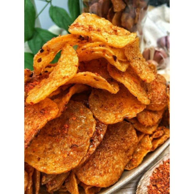 Hủ Pet-200gr khoai tây lắc trứng muối