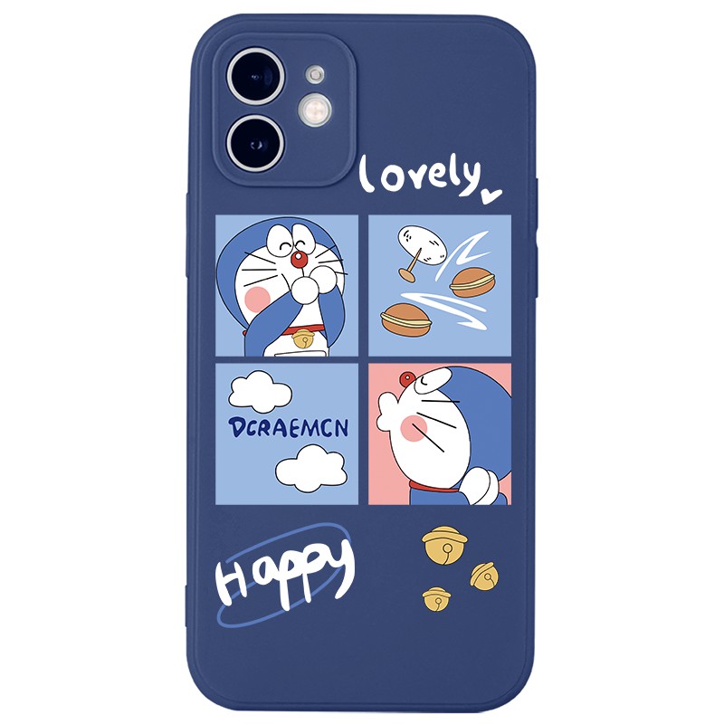 Ốp lưng JURSUE hoạt hình cặp đôi dễ thương đẹp cho iPhone 13 12 11 Pro Max SE 2020 X XR XS ip 8 7 6 6S Plus kute Y345