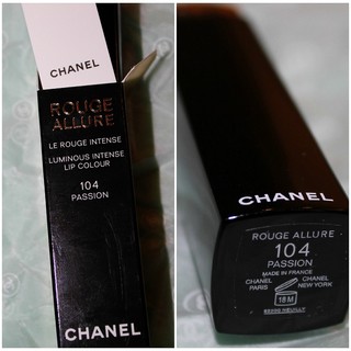 Son môi  Chanel Rouge Allure No 104 Passion