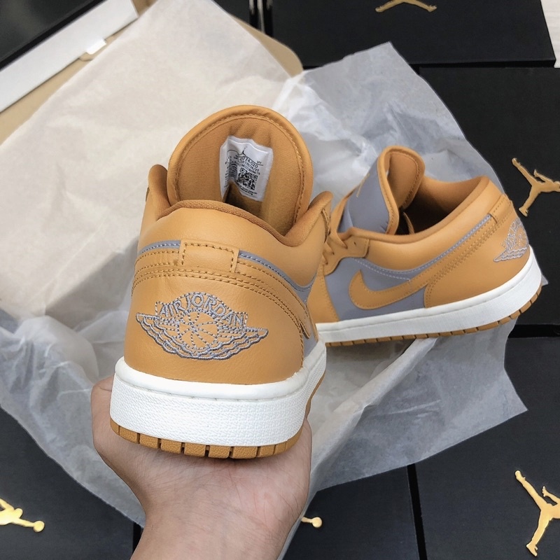 [Chính hãng ] Giày Air Jordan 1 low “Curry Grey” (DC0774-020) giá cực yêu