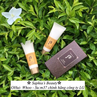 Set sữa rửa mặt & tẩy trang Whoo GIngjinyang
