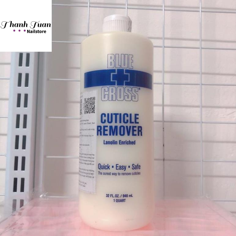 Mềm da Mỹ - Chai mềm da Nail Blue Cross Mỹ chính hãng  - Phụ kiện đồ nail