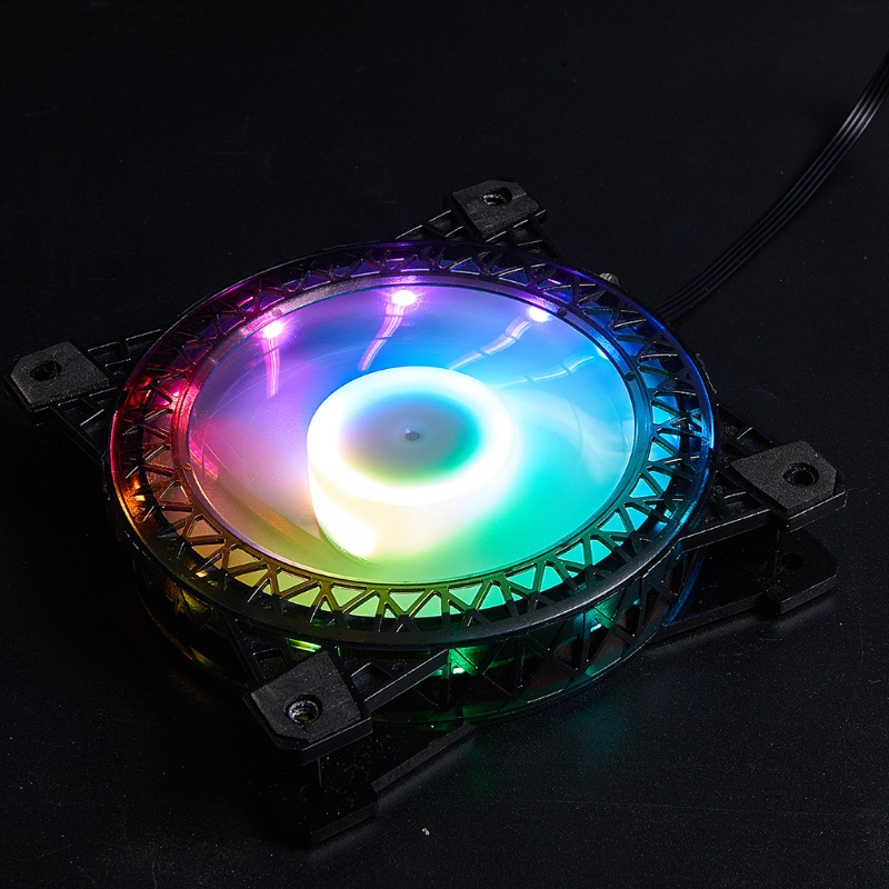 Quạt tản nhiệt CPU có đèn LED 4.72 inch không gây tiếng ồn