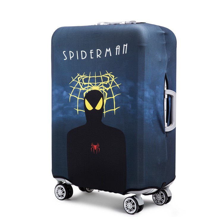 Túi bọc vali co giãn cao cấp hình Batman - SuperMan - SpiderMan cực dễ thương