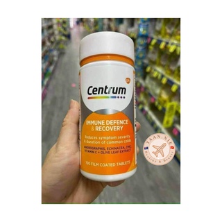 Viên Uống Tăng Đề Kháng Centrum Immune Defence & Recovery 100v
