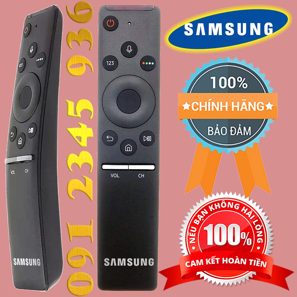 Điều khiển SAMSUNG [Cong] có ''GIỌNG NÓI'' mã số BN59-01298C + RMCSPR1BF1 + QA5575Q + ... cho Tivi Smart. (Mẫu số 13)