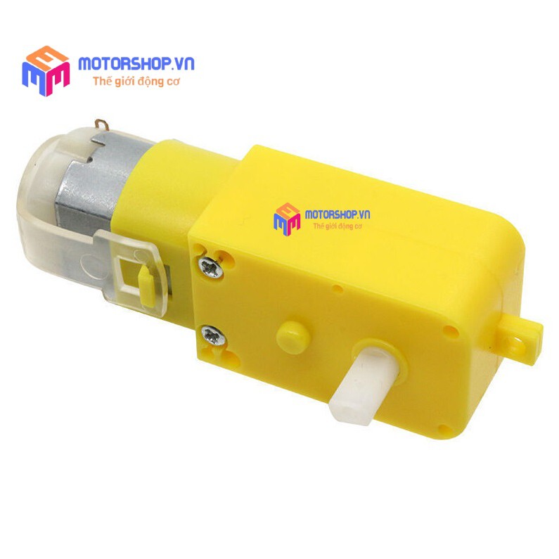 MTS Động Cơ Motor Giảm Tốc Màu Vàng 3-9V Chế Mô Hình Robot