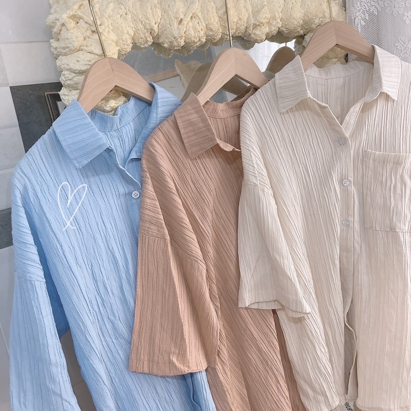 SET ÁO ĐŨI SƠ MI CỘT DÂY + QUẦN SHORT 3 MÀU