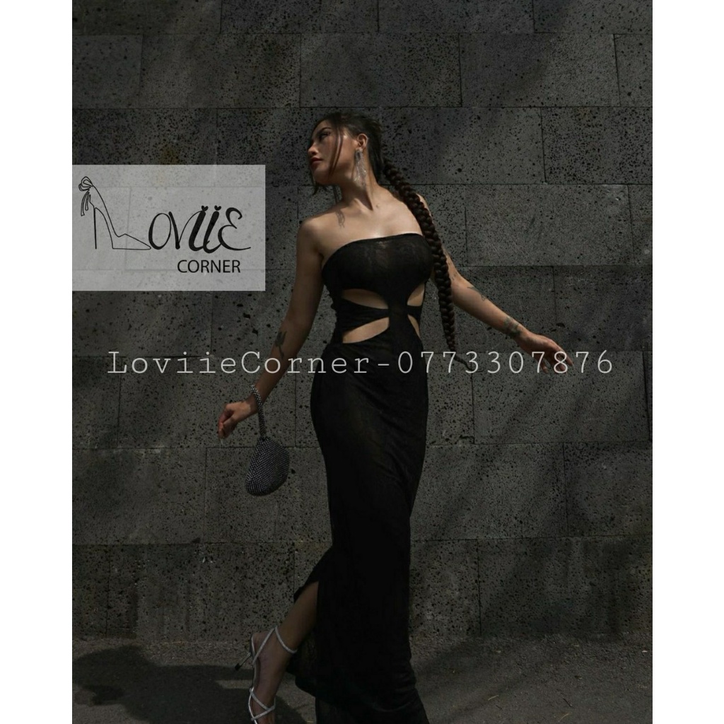 GIÀY CAO GÓT 9CM LOVIIECORNER - SANDAL NỮ QUAI MẢNH ĐÍNH ĐÁ - GIÀY THỜI TRANG MŨI VUÔNG 7 PHÂN G201254