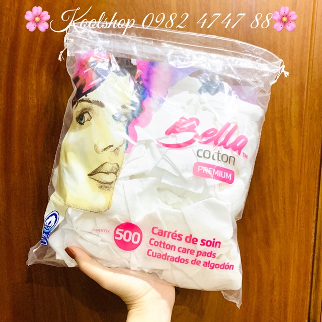 !!️BÔNG TẨY TRANG COTTON BELLA 500c - SIÊU TO KHỔNG LỒ giá SIÊU RẺ!!️