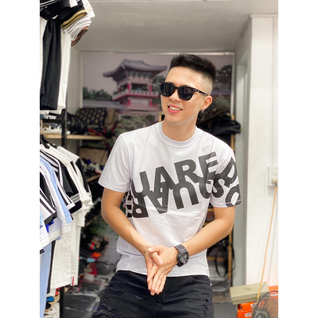 [ FREE SHIP ] [FREE SHIP] Áo phông nam DSQ dập chữ Trấn Thành đã mix | BigBuy360 - bigbuy360.vn