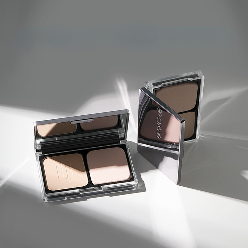 Phấn Nén Unny CLUB Kiềm Dầu Cố Định Lớp Trang Điểm Che Khuyết Điểm Lâu Trôi Chống Thấm Nước