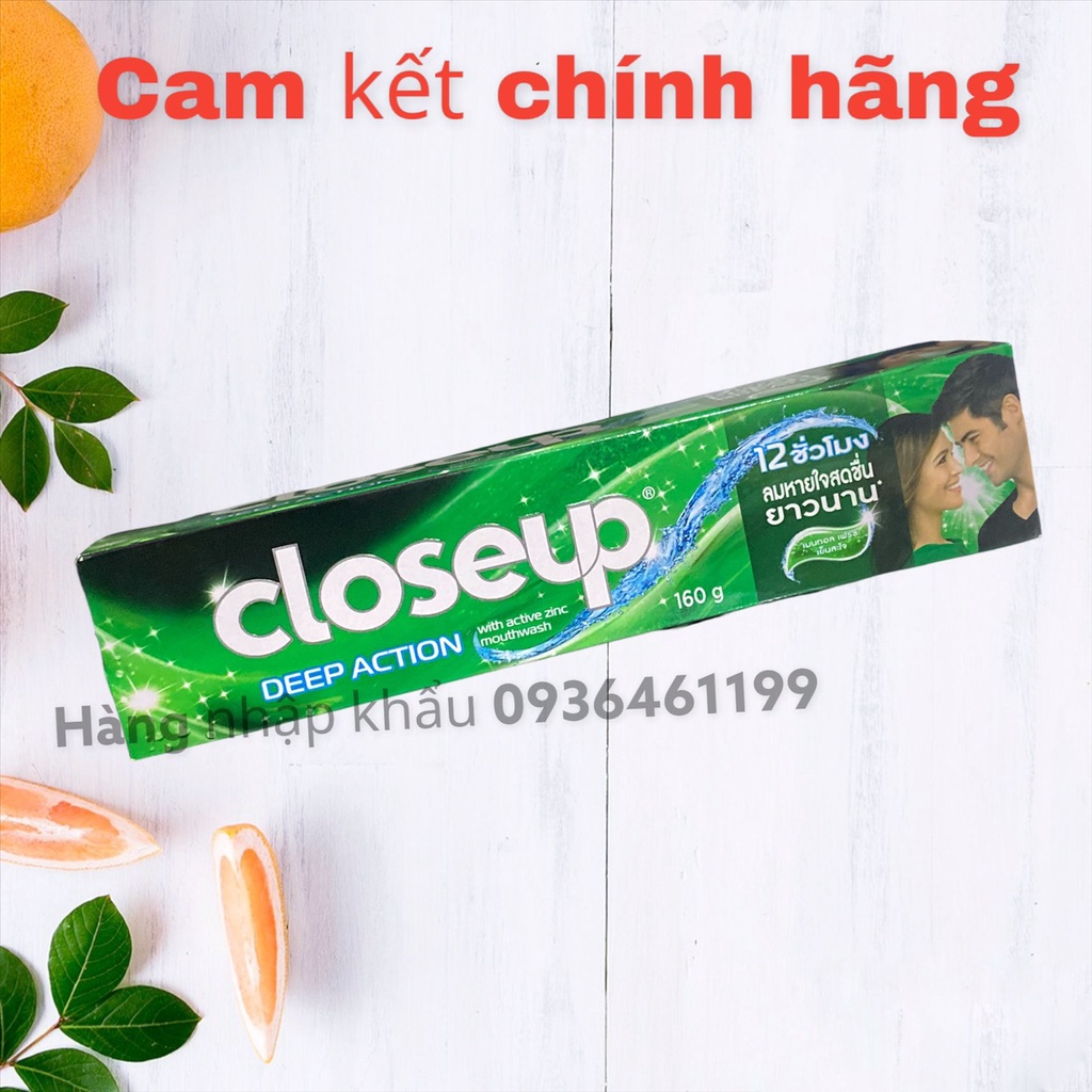 (Chính hãng)Kem đánh răng Closeup Thái Lan 160gam