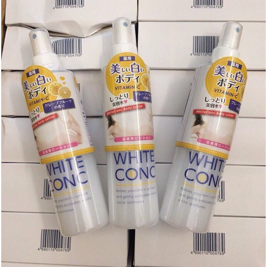 Xịt Dưỡng Trắng Da White Conc Body Lotion Vitamin C 245ml | BigBuy360 - bigbuy360.vn