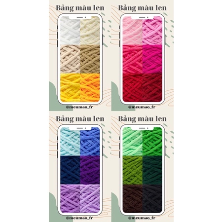 Túi lưới len Crochet Net Bag - Handmade by Mếu Máo