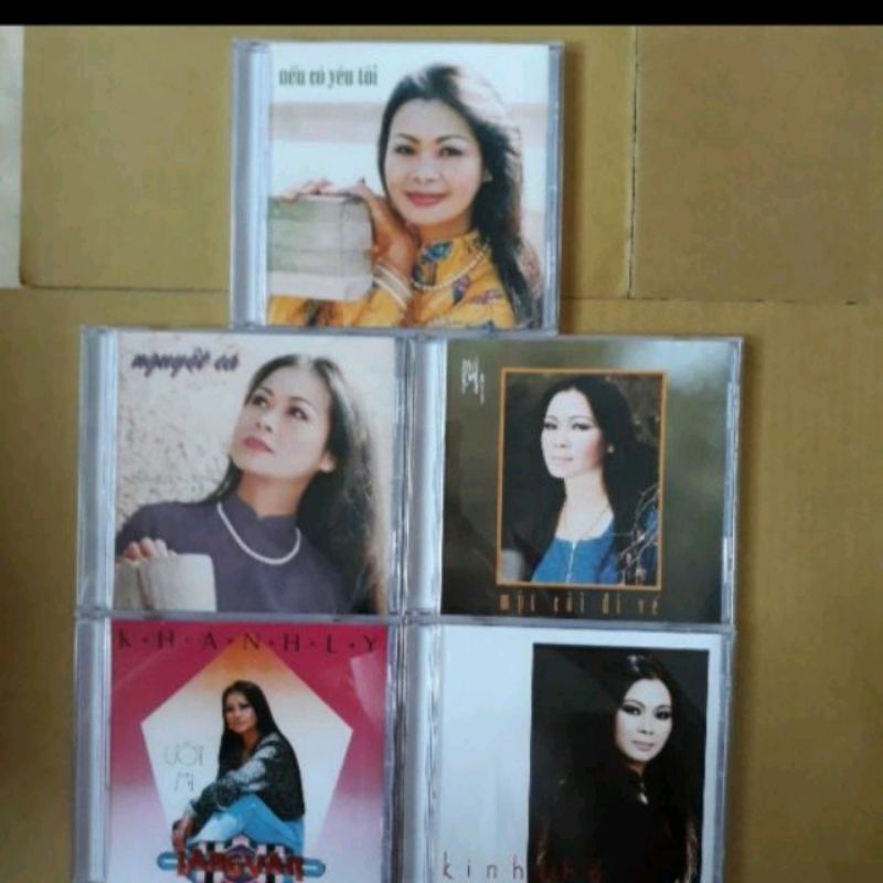 Bộ 5 cd Khánh Ly phono