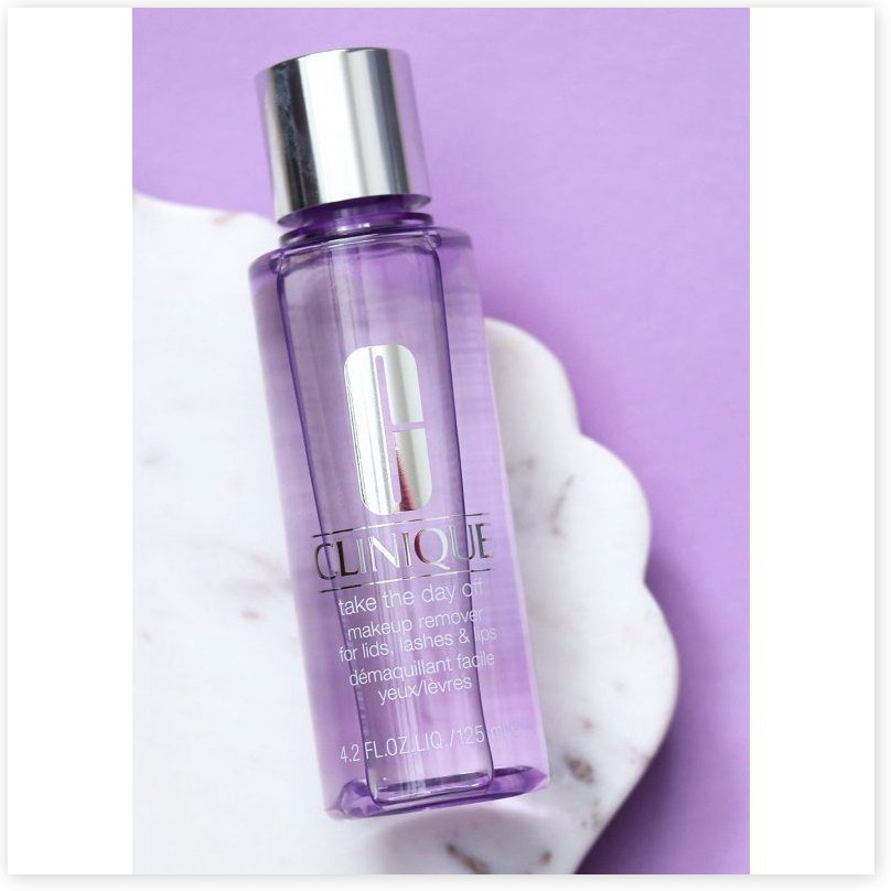 [Auth] Nước tẩy trang CLINIQUE Take the Day Off Makeup Remover For Lids, Lashes & Lips 125ml