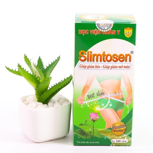 Bộ Giảm Cân 1 Slimtosen Extra + 4 Trà Slimutea - Học viện Quân Y