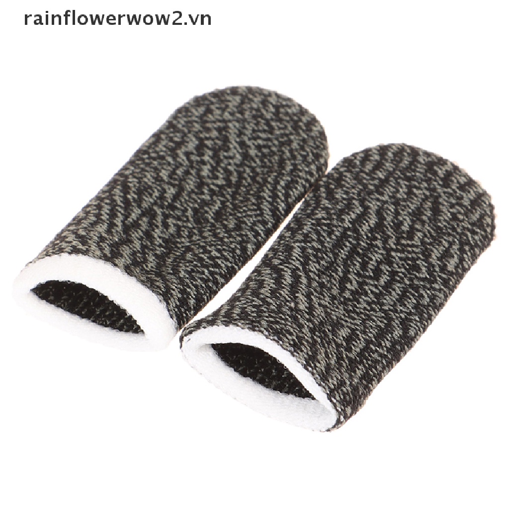 Bộ 6 Găng Đeo Ngón Tay Chống Mồ Hôi Dùng Màn Hình Cảm Ứng Điện Thoại