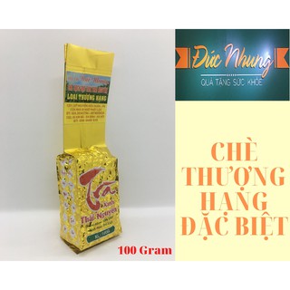 Chè Thái Nguyên Đặc Biệt - Chè Sạch Đức Nhung cao cấp - Chính gốc Tân Cương gói 100 gram bao bì đóng túi hút chân không