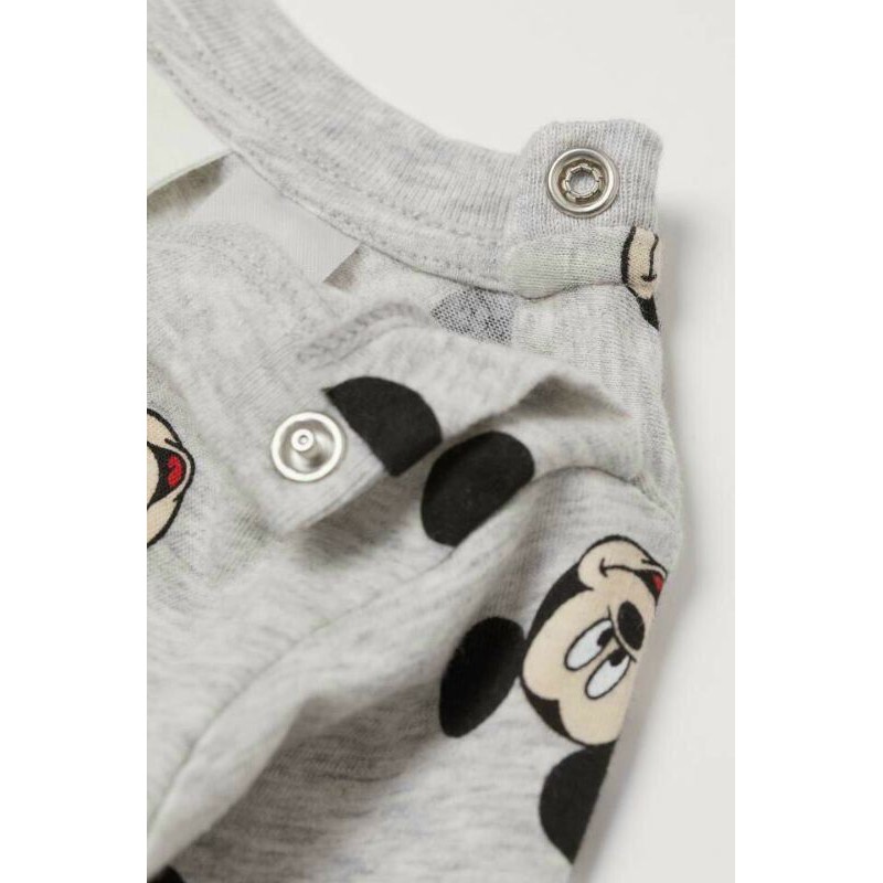 Set yếm Mickey H&M bé trai bé gái - Hàng Dư Xịn 100%