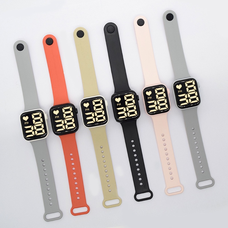 Đồng Hồ Điện Tử Đèn LED Chống Thấm Nước Cho Nam Nữ