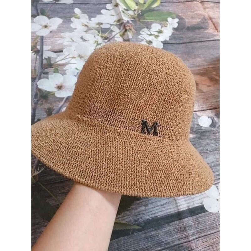 Mũ Cói Mềm-Nón đi biển-chống nắng M