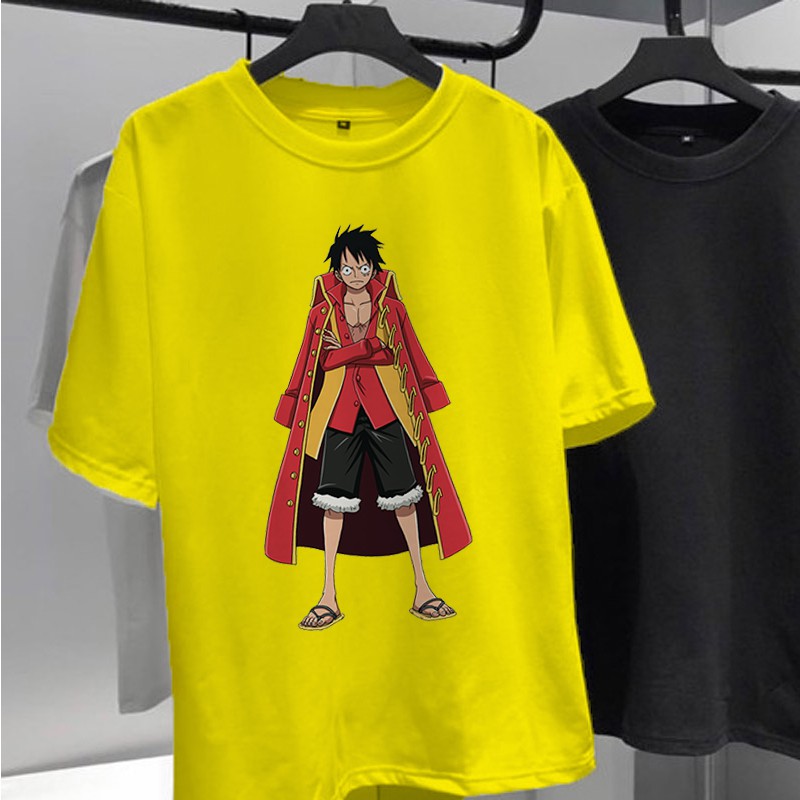 Áo thun Unisex Cotton -  Luffy ngũ Hoàng