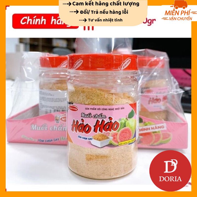 Muối chấm Hảo Hảo tôm chua cay 120 gram, chính hãng