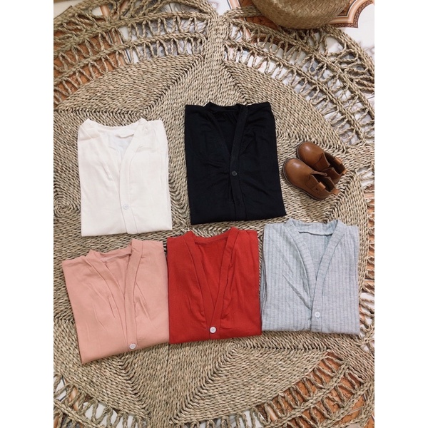 🦋XẢ HÀNG🦋ÁO LEN CADIGAN DÀI TAY🦋ÁO LEN NỮ TAY DÀI DÀY DẶN CHẤT VẢI LEN TĂM🦋 | BigBuy360 - bigbuy360.vn