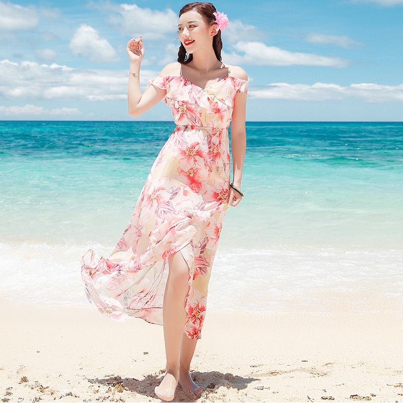 Đầm Voan Thời Trang Xinh Xắn Thanh Lịch Cho Nữ Thái Lan