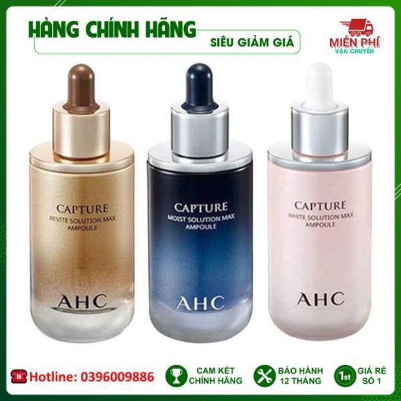[Trắng da 100%-Hàng AUTH] Tinh Chất Serum Dưỡng Ẩm Trắng Da AHC Capture Solution Max Ampoule