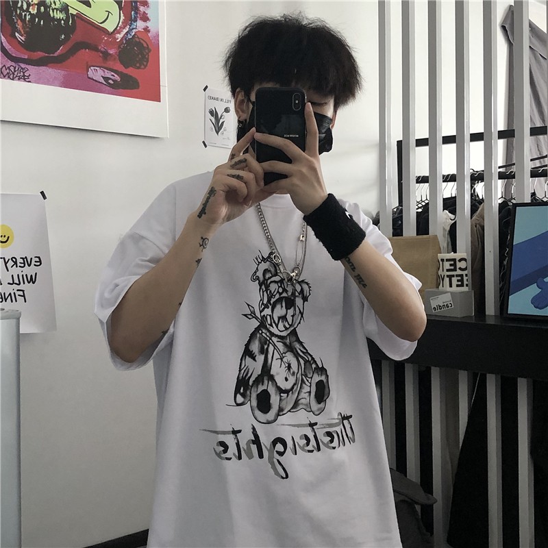 Áo thun nam nữ tay lỡ form rộng, phong cách Hàn Quốc ATL246 | BigBuy360 - bigbuy360.vn