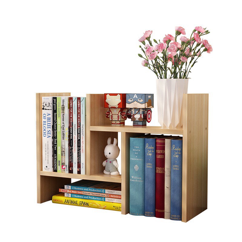 KỆ SÁCH GỖ MINI ĐỂ BÀN