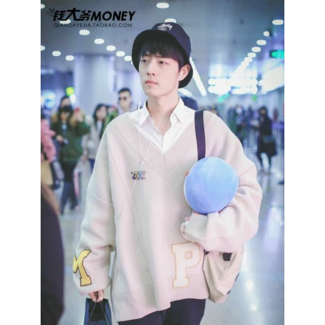 Áo sweater len Tiêu Chiến Trần Tình Lệnh TẶNG KÈM GHIM CÀI XZ - ÁO LEN TIÊU CHIẾN XIAO ZHAN