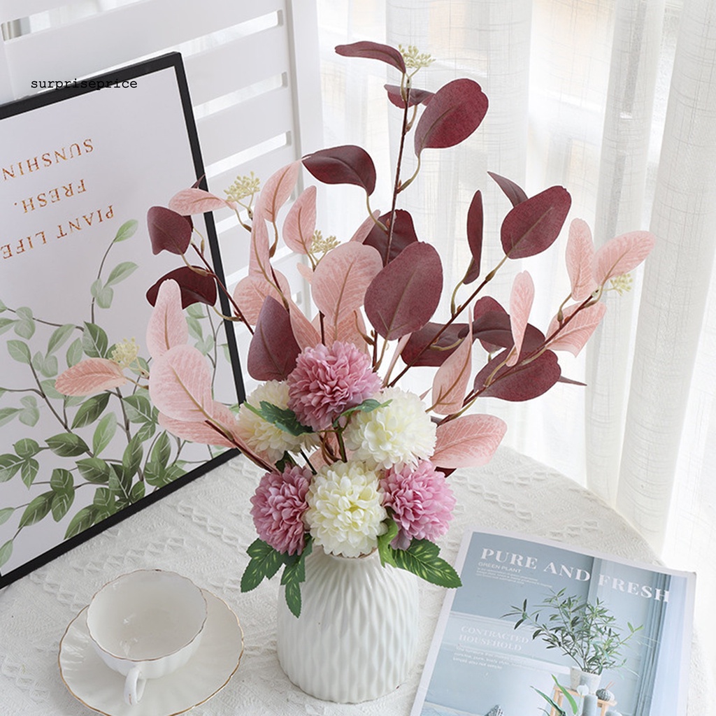 Bó hoa giả bằng lụa dùng trang trí tiệc