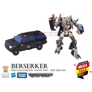 TLK-03 🔥 Mô hình Robot BERSERKER Deluxe 14cm phim Transformers - The Last Knight